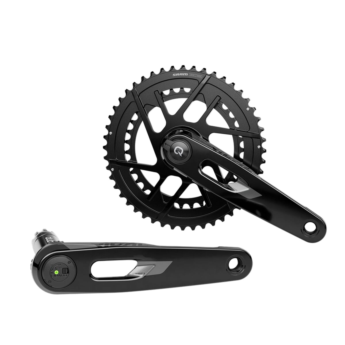 Kliky Sram Rival E1 2X DUB s wattmetrem Délka: 165 mm, Převodník: 48/35T