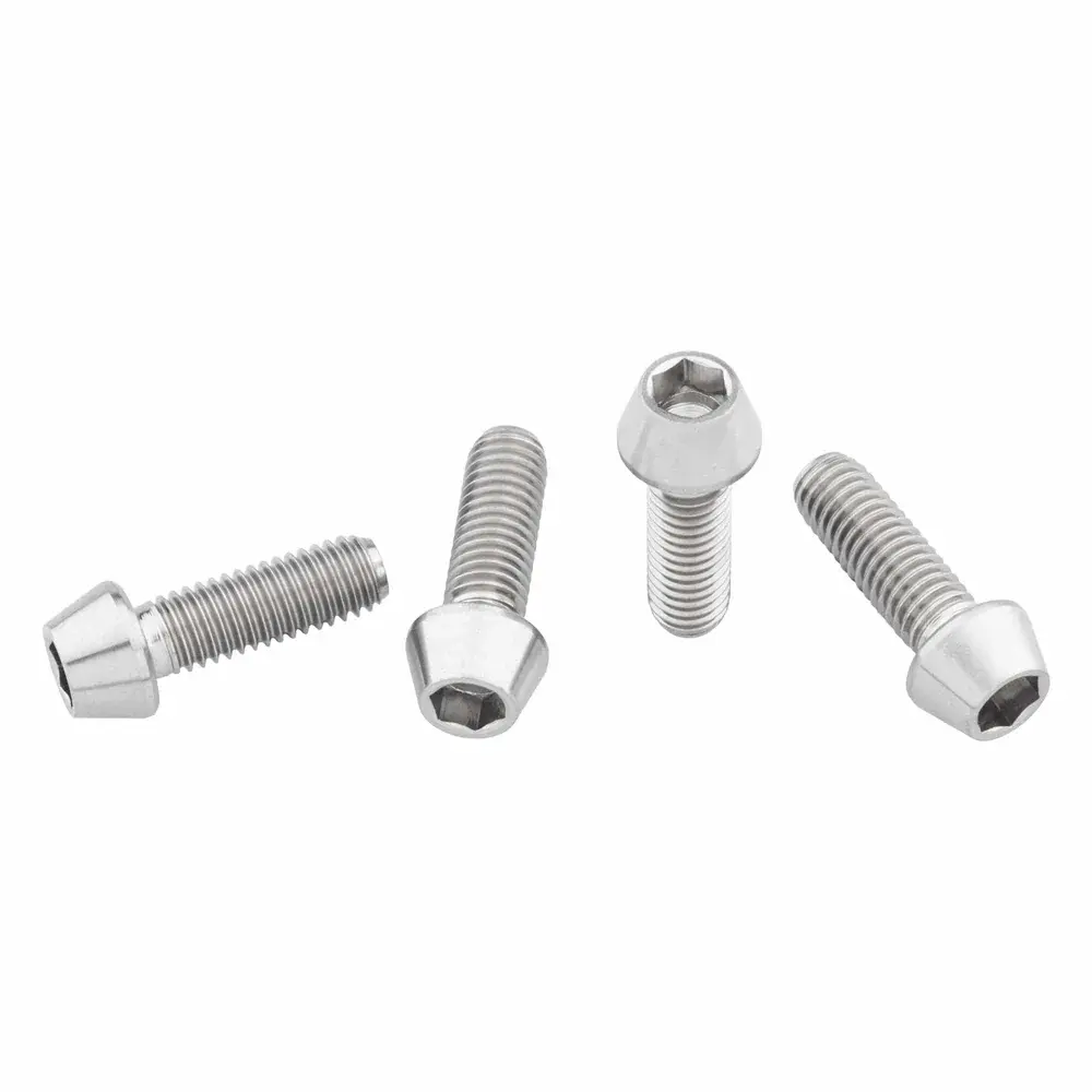Šrouby na košík Wolf Tooth Titanium 4 ks