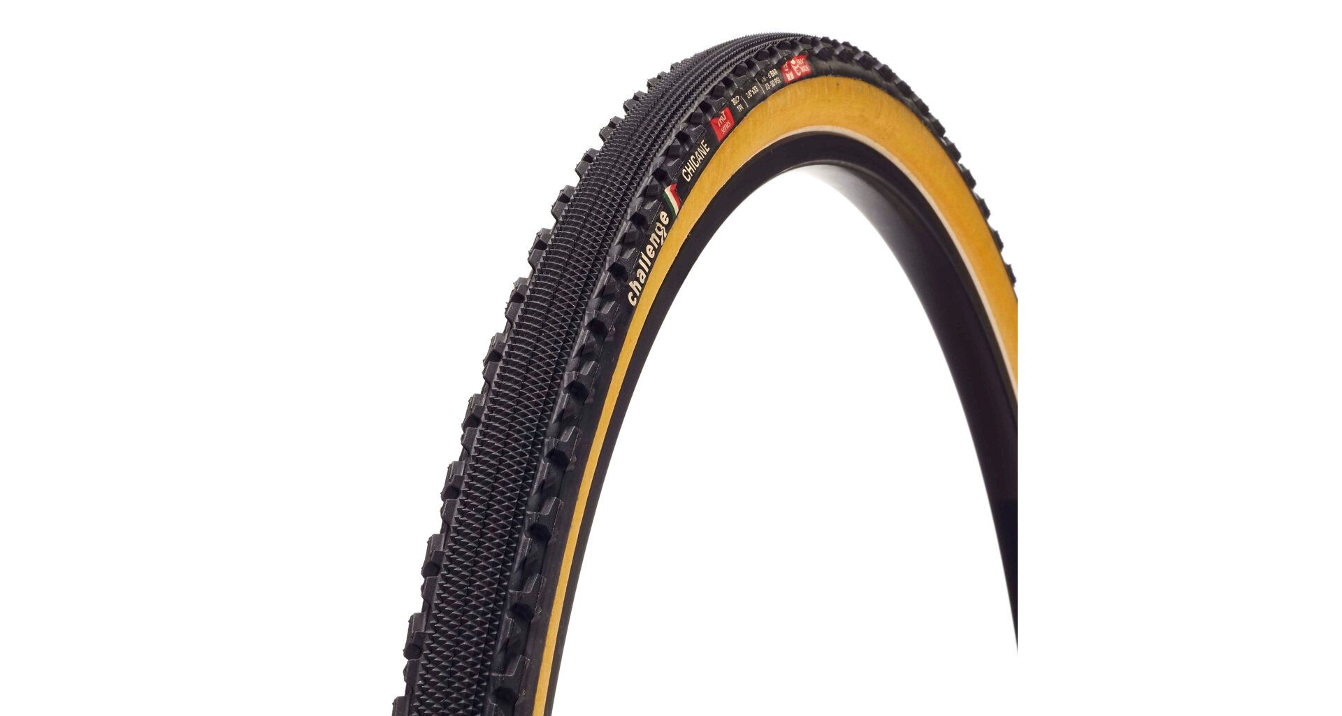 Galuska Challenge Chicane Pro TU 700x33c - Černá/tan