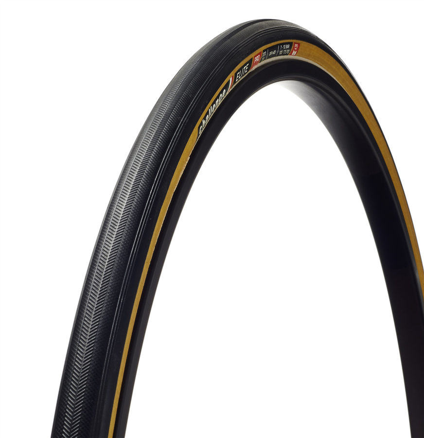 Challenge Elite Pro 700x28 galuska Barva: Černá/tan, Šířka: 25c