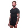 Pánské funkční triko Sensor Merino Active kr.rukáv - Černá