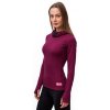 Dámské funkční triko Sensor Merino DF dl.rukáv s kapucí - Lilla