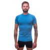 Pánské funkční triko Sensor Merino Active kr.rukáv - Modrá