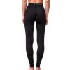 Dámské funkční podvlékací kalhoty Sensor Merino Active - Černá