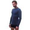 Pánské funkční triko Sensor Merino DF dl.rukáv - Deep blue