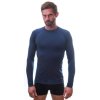 Pánské funkční triko Sensor Merino DF dl.rukáv - Deep blue