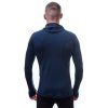Pánské funkční triko Sensor Merino DF dl.rukáv s kapucí - Deep blue