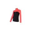 Dámská funkční mikina Sensor Coolmax Thermo - černá/korál