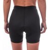 Dámské funkční kalhoty krátké Sensor Cyklo Basic - True black