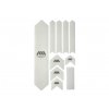 AMS ochranné polepy - EXTRA - Clear/Silver