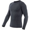 Pánské funkční triko Sensor Merino Bold dl.rukáv - Anthracite gray