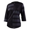 TLD DÁMSKÝ DRES S 3/4 RUKÁVEM MISCHIEF SPLIT STRIPE BLACK