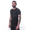 Pánské funkční triko Sensor Merino Air kr.rukáv - Černá