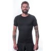 Pánské funkční triko Sensor Merino Air kr.rukáv - Černá