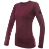 Dámské funkční triko Sensor Merino Air dl.rukáv - Port red