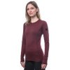 Dámské funkční triko Sensor Merino Air dl.rukáv - Port red