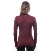 Dámské funkční triko Sensor Merino Air dl.rukáv - Port red
