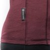 Dámské funkční triko Sensor Merino Air dl.rukáv - Port red