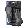 Gripy Force GEL s integrovanými rohy 102mm - černo-šedá