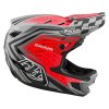 Integrální přilba Troy Lee Designs D4 Carbon Mips Sram Red/Black