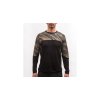 Pánské funkční triko s dlouhým rukávem Fresh Trash Escape merino - Black/Brush