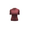 Dámský cyklistický dres Fresh Trash Lite merino EVO - Merlot red