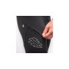 Pánské zateplené kalhoty s vložkou Fresh Trash Signature thermo bib - True black