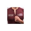 Pánský cyklistický dres Fresh Trash Lite merino EVO - Merlot red