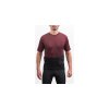 Pánské funkční triko s krátkým rukávem Fresh Trash Lite merino pocket - Merlot red/Black