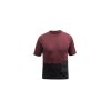 Pánské funkční triko s krátkým rukávem Fresh Trash Lite merino pocket - Merlot red/Black