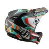 Integrální přilba Troy Lee Designs D4 Carbon MIPS - frames black / gold