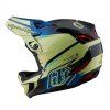 Integrální přilba Troy Lee Designs D4 Composite MIPS - drip glo yellow