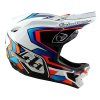 Integrální přilba Troy Lee Designs D4 Composite MIPS - frames white / silver