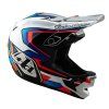 Integrální přilba Troy Lee Designs D4 Composite MIPS - frames white / silver