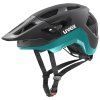 Přilba Uvex React - black teal matt