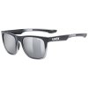 Brýle UVEX LGL 42 - Black transparent/mir. silver