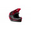 Přilba Bluegrass Legit - Černá/červená metalická
