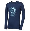 Dětské funkční triko Sensor Merino DF Planet dl.rukáv - Deep blue