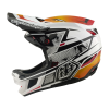 Integrální přilba Troy Lee Designs D4 Composite MIPS - lined up white