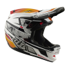 Integrální přilba Troy Lee Designs D4 Composite MIPS - lined up white