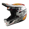 Integrální přilba Troy Lee Designs D4 Composite MIPS - lined up white