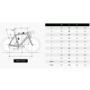 525R geometry chart