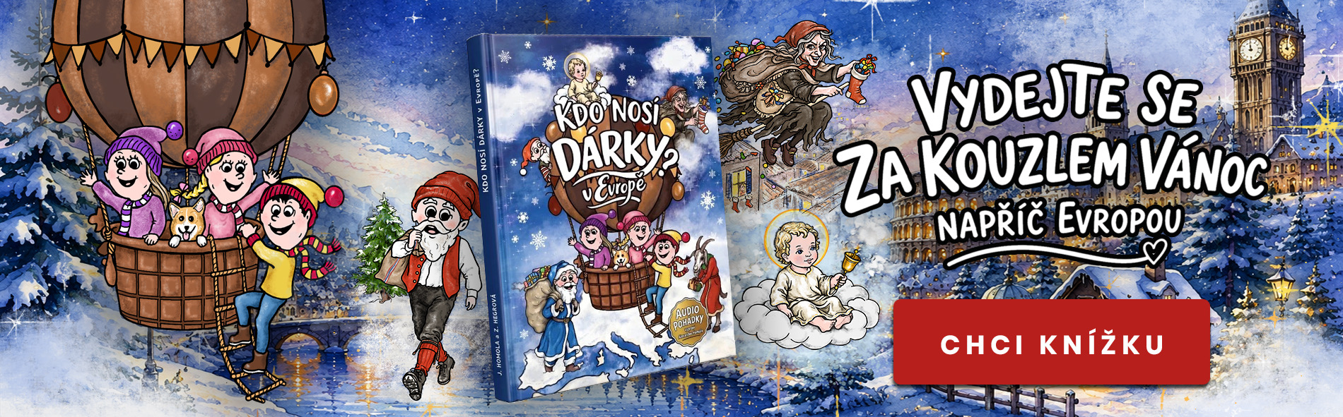 Kdo nosí dárky v Evropě?