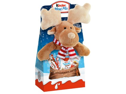 Kinder Maxi mix cukrovinek s plyšovou hračkou 133g