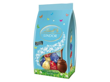 659543 lindor eggs assorted bag blue 180g 1