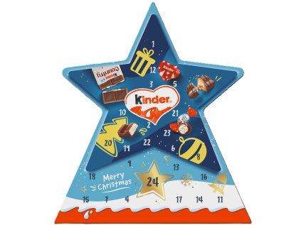Kinder Dětský adventní kalendář Mix Star 149g