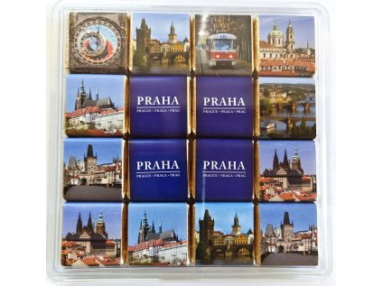 CHOCOPOLA Čokoládové puzzle Praha, 80g POZOR, EXPIRACE LEDEN 2026!!!