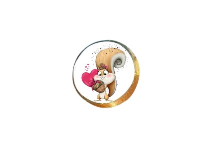 PISCHINGER BIG Vídeňský dortík ZAMILOVANÁ VEVERKA 45g - RAKOUSKO