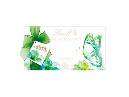 BONBONIÉRA LINDT Hochfein 350g( bonboniéra jarní motiv) PRALINKY