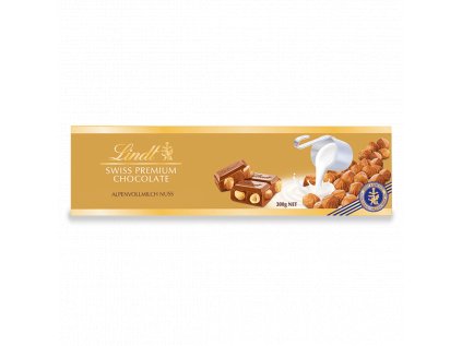 OK LINDT SWISS Alpen vollmilch nuss Gold 300g